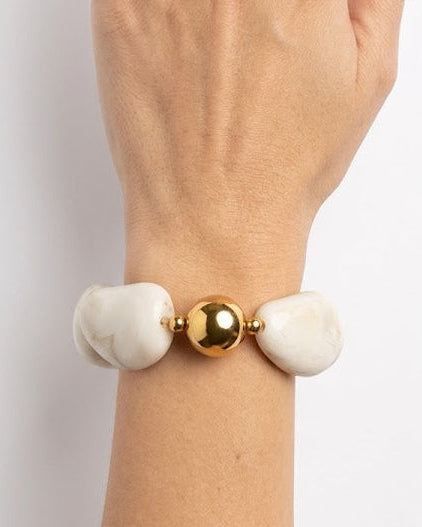 Pulsera Marfil