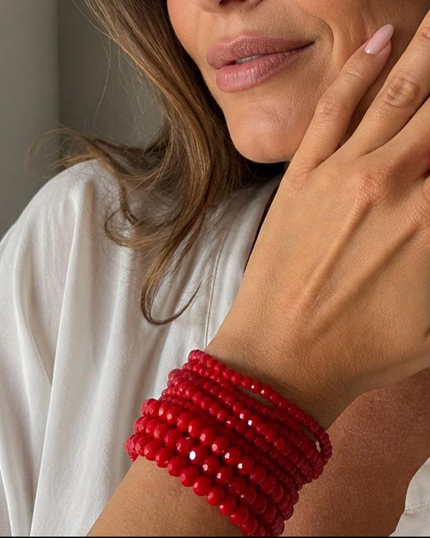 Set Pulseras Scarlet