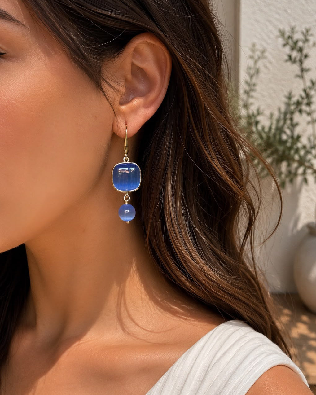Pendientes Gardenia