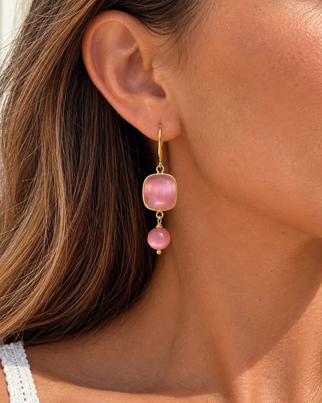 Pendientes Gardenia